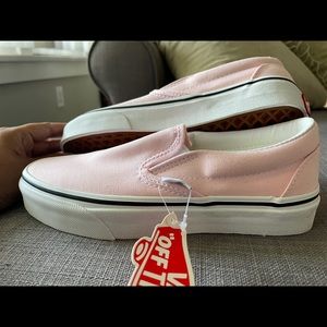 Classic Slip On Vans Blush